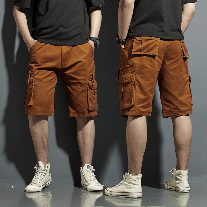 Street Fashion Harajuku - Pantalones cortos para hombre talla grande