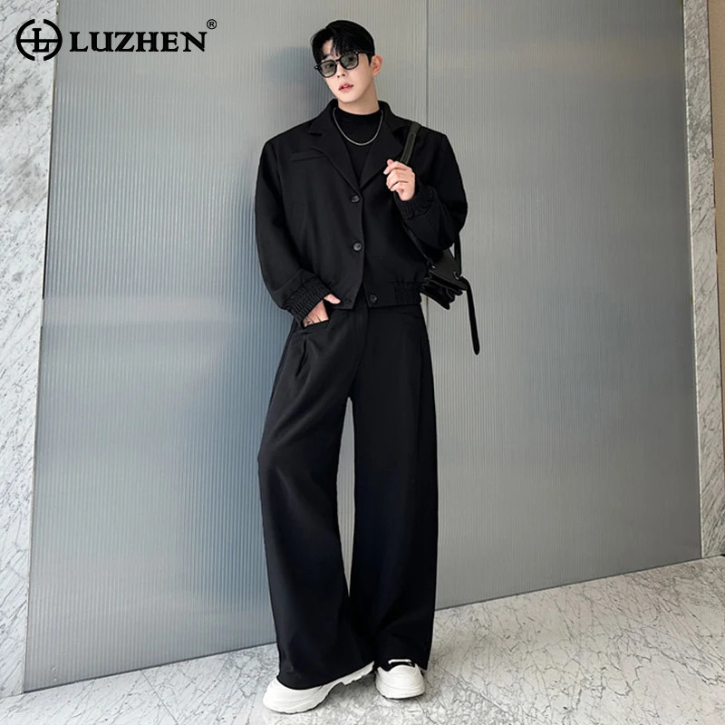 Street Fashion For 2026 - Blazer de primavera LUZHEN, chaqueta casual