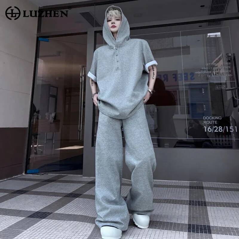 Street Fashion For 2026 - LUZHEN Conjunto de Dos Piezas Original: