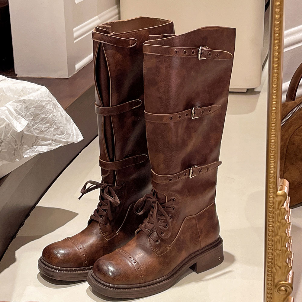Street Fashion Designer - Botas hasta la rodilla para Mujer,