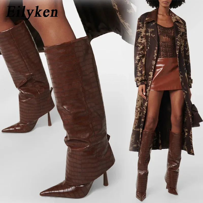 Street Fashion Designer - Eilyken 2027 Botas Altas de Mujer