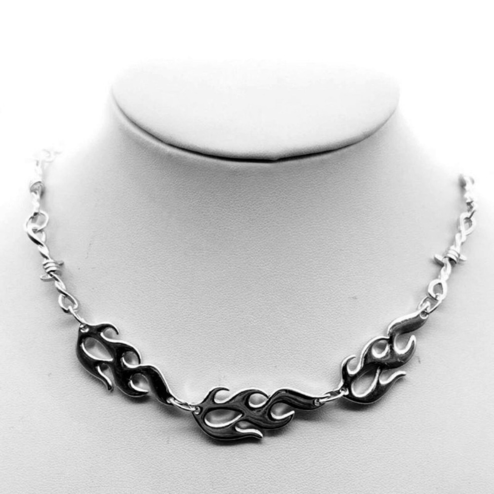 Fashion Street Singapore - Collar de llama de espina de