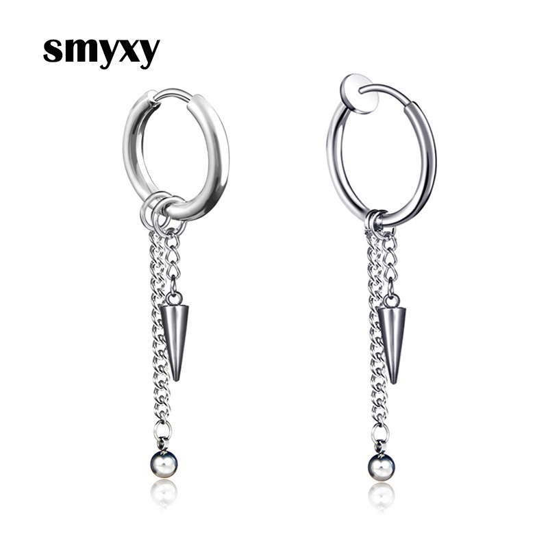 Street Fashion Earrings - Pendientes de borla largos de acero