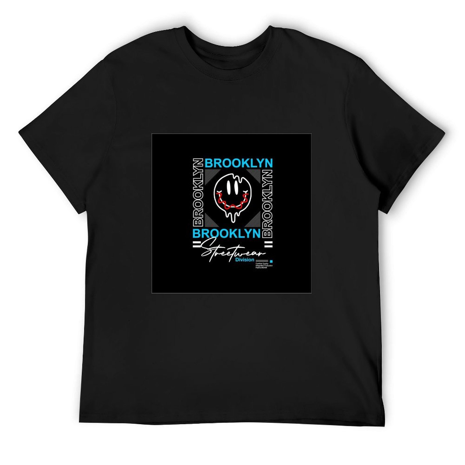 Longline Tee Oversized - Camiseta Oversize con Abertura Lateral, Holgada,