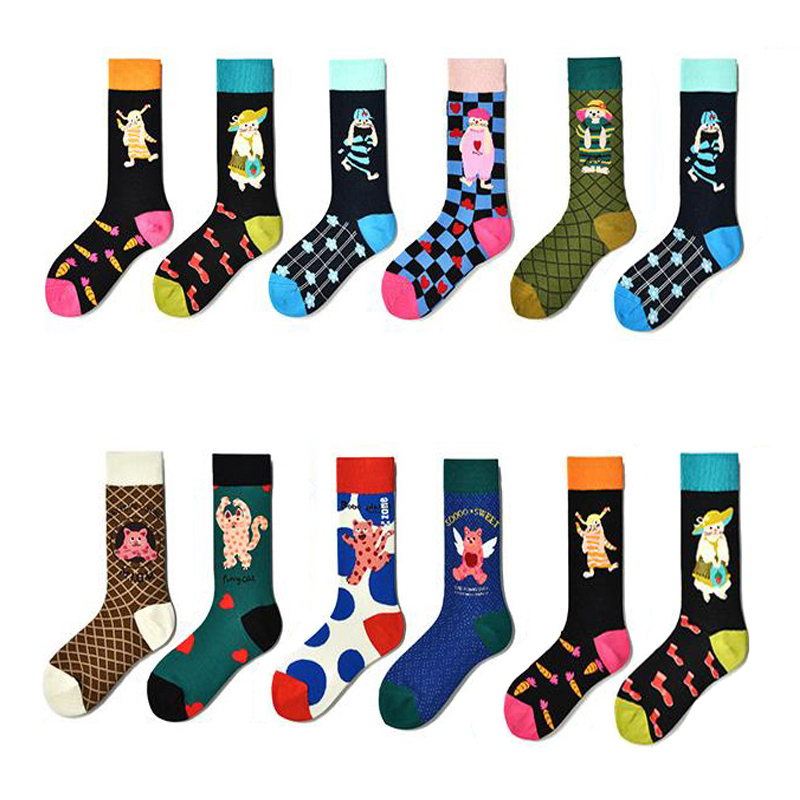 Calcetines de algodón con dibu - Street Fashion Youtube reseña y precio