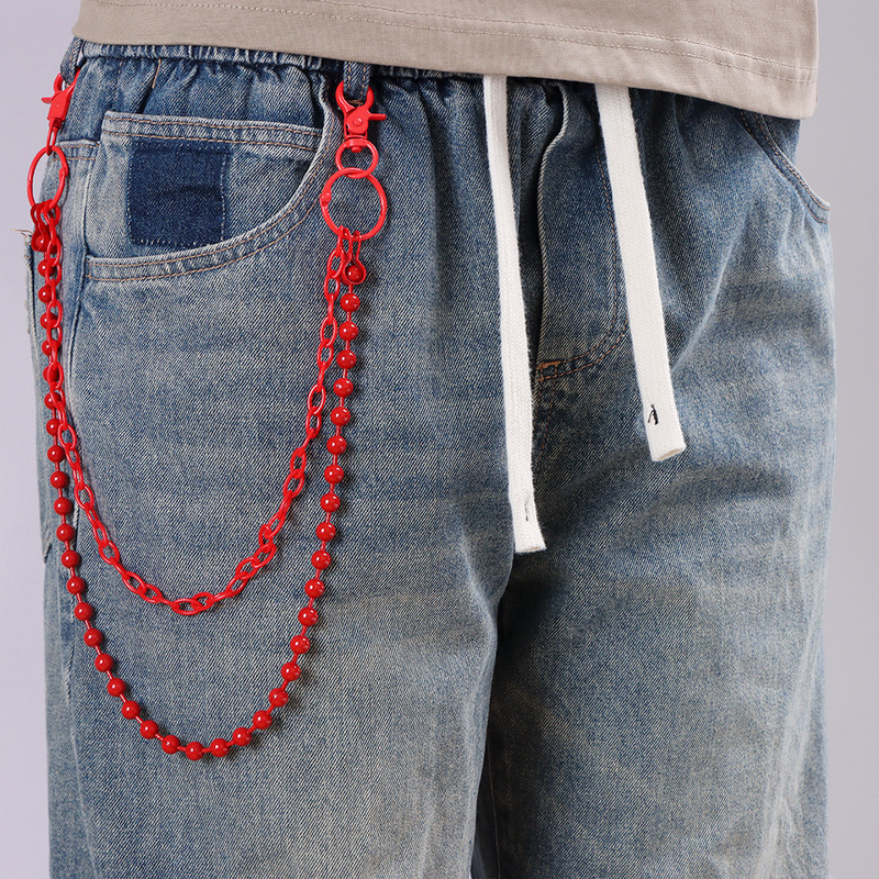 Cadena de cintura de múltiples - Street Fashion Harajuku reseña y precio