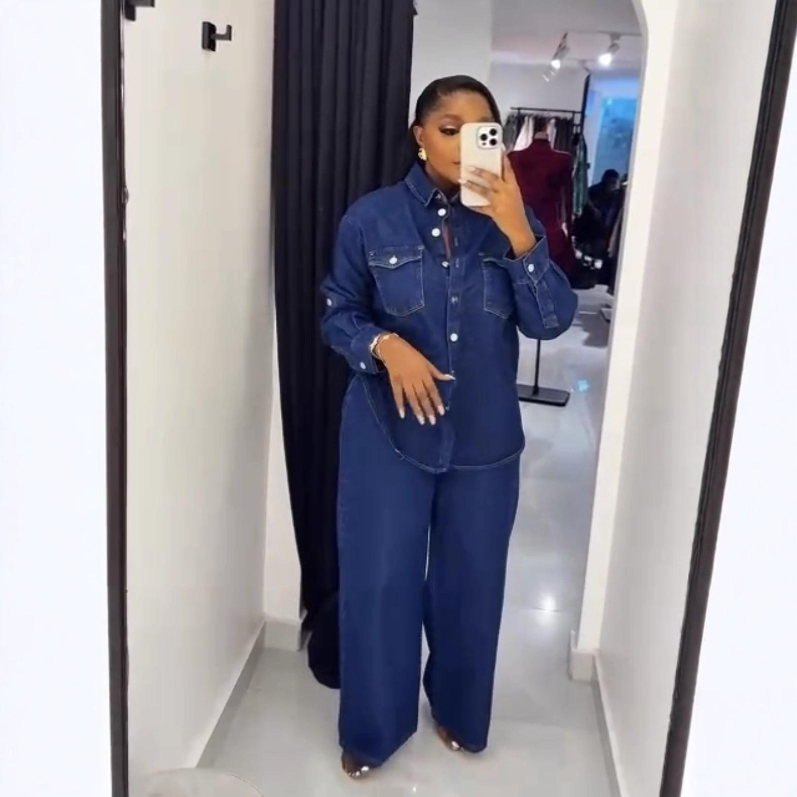 Conjuntos de 2 piezas de mezcl - Street Fashion Jeans Women reseña y precio