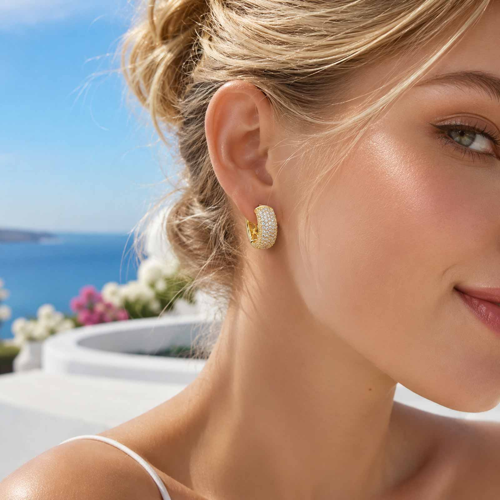 Pendientes Clásicos de Circoni - Street Fashion Earrings reseña y precio