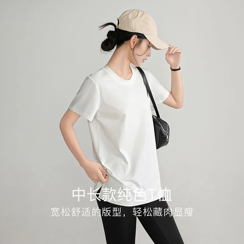 Camiseta de Verano para Mujer, - Longline Tee Oversized reseña y precio