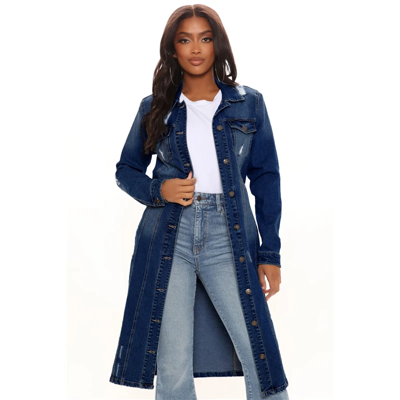 Nueva llegada moda agujero alg - Street Fashion Jeans Women reseña y precio