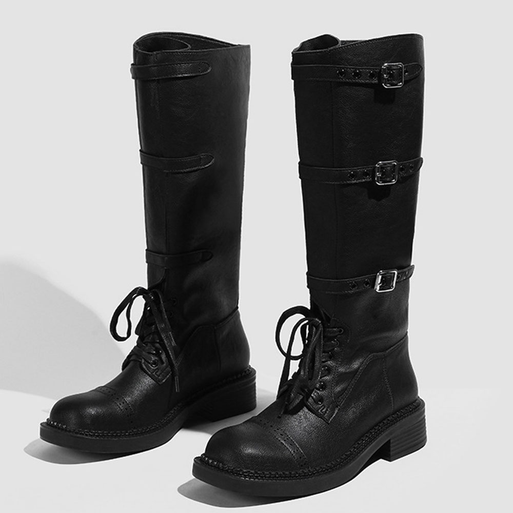 Botas hasta la rodilla para Mu - Street Fashion Designer reseña y precio