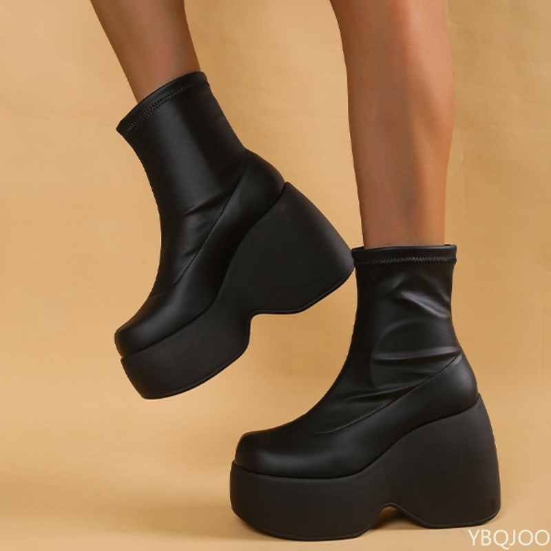 Botas de mujer de tubo corto d - Street Fashion Youtube reseña y precio