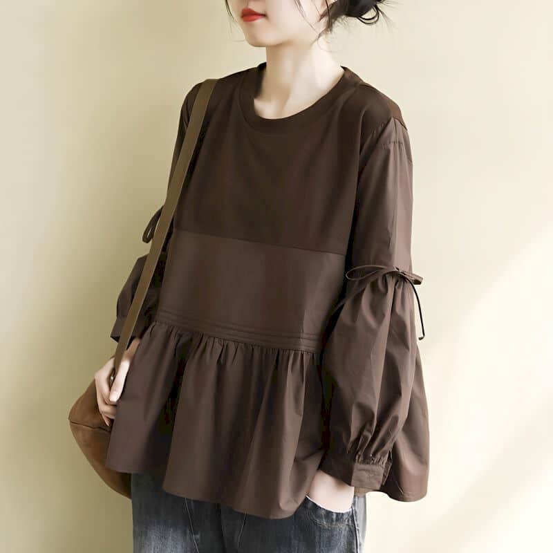 Camisetas Sólidas para Mujer,  - Longline Tee Oversized reseña y precio