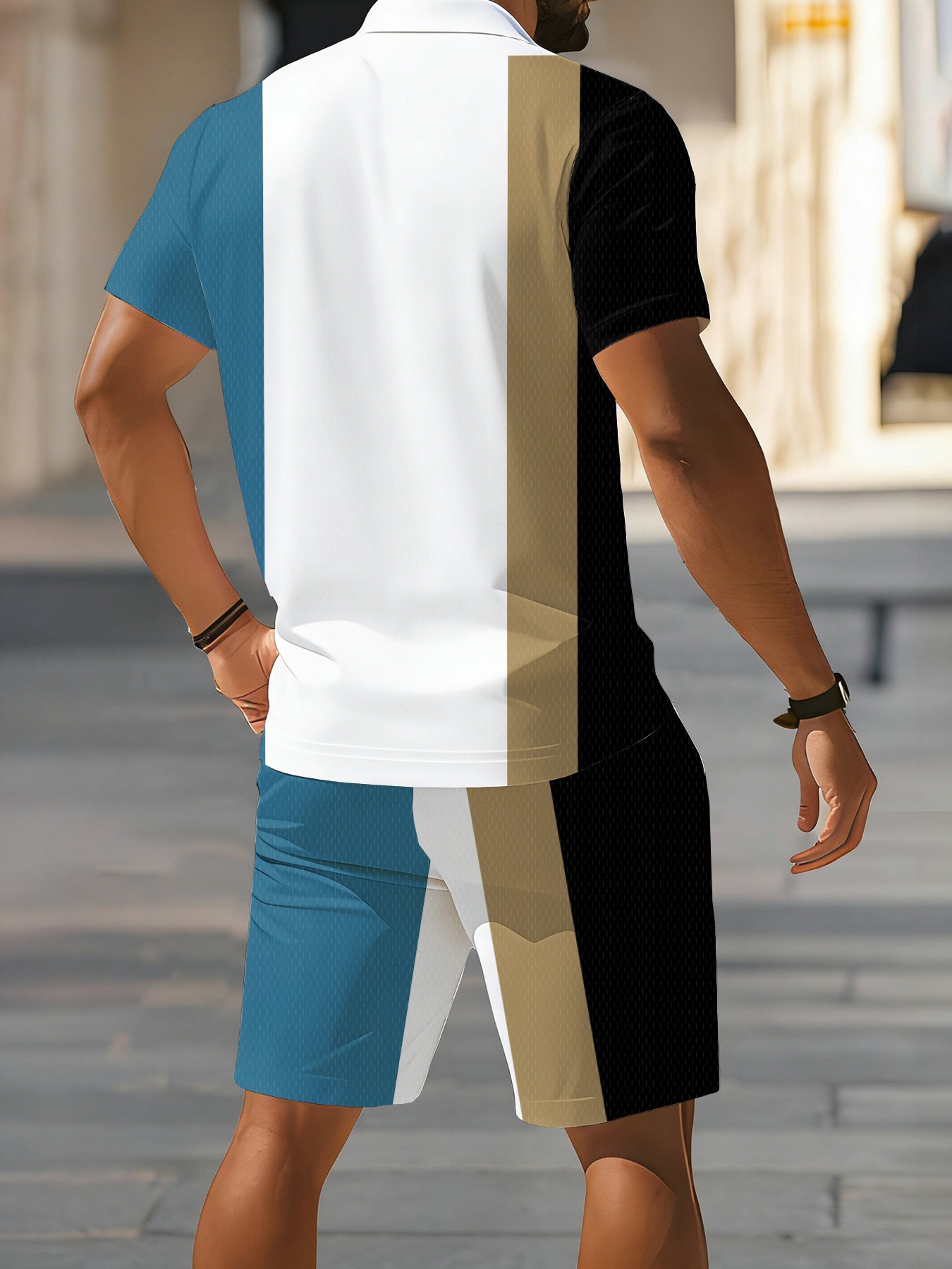 Conjunto de Polo para Hombre,  - Street Fashion For 2026 reseña y precio