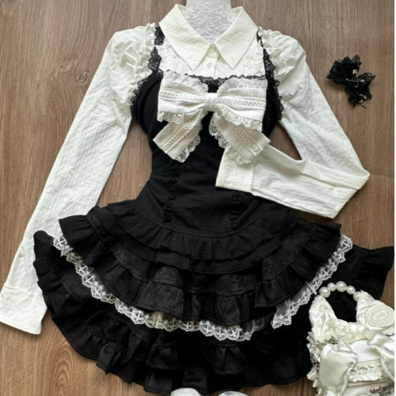Conjunto de 3 piezas de estilo - Street Fashion Harajuku reseña y precio