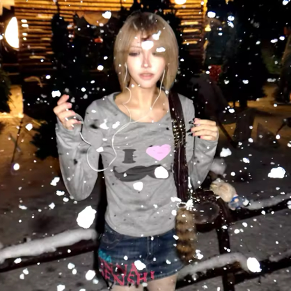 Camiseta Japonesa Y2K con Esta - Street Fashion Harajuku reseña y precio