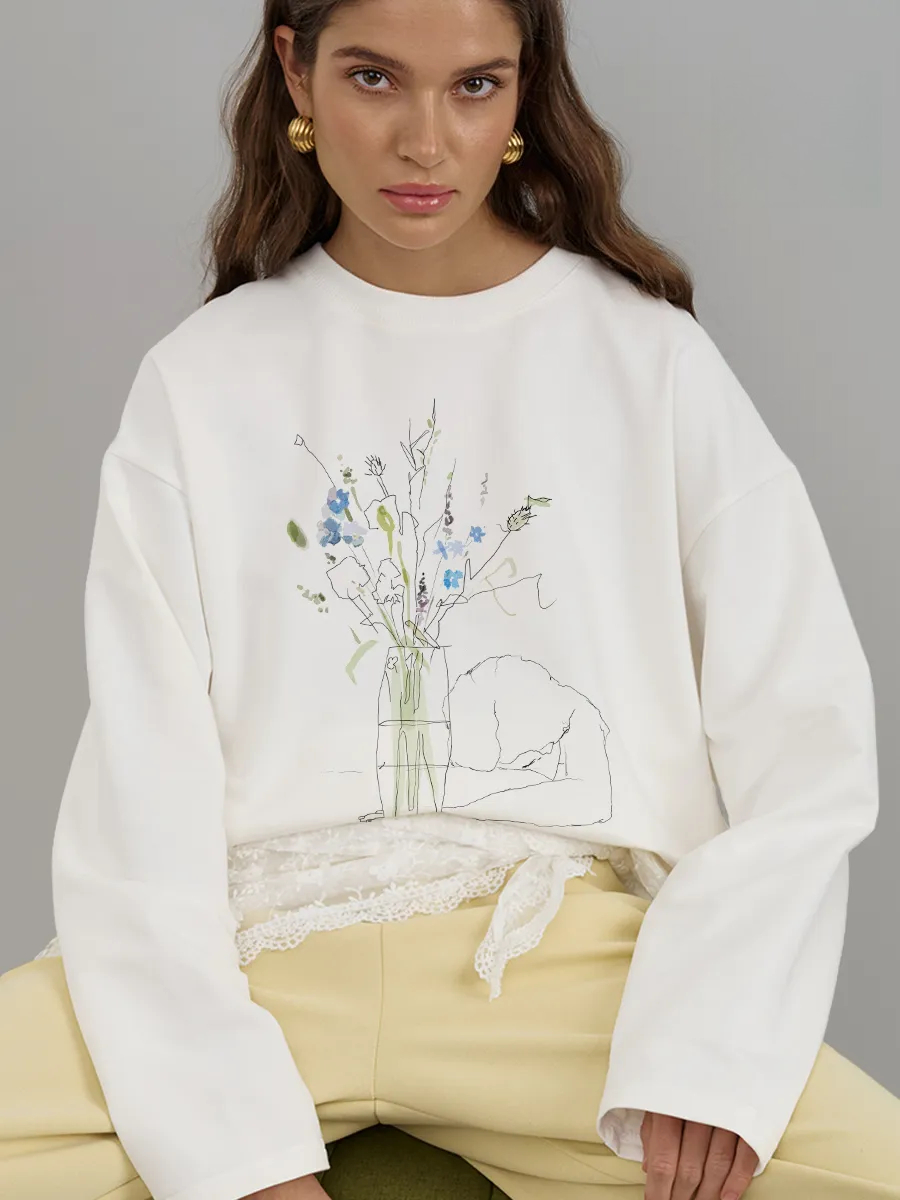 Camiseta de manga larga para m - Longline Tee Oversized reseña y precio