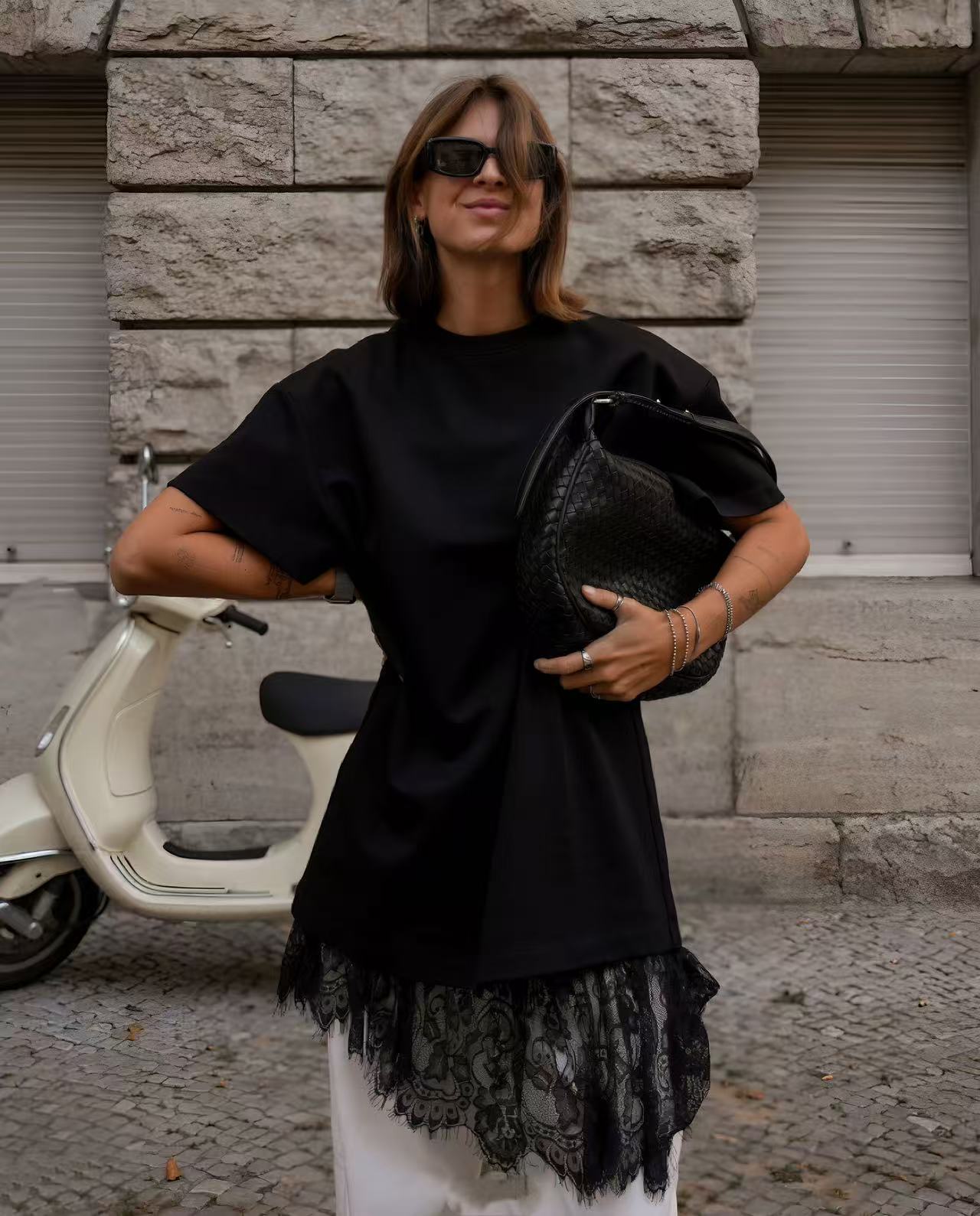 Camiseta Larga Oversize de Man - Longline Tee Oversized reseña y precio