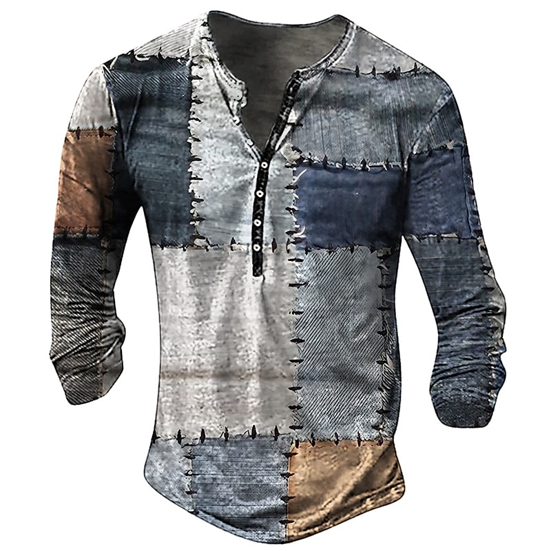 Camiseta Vintage para hombre,  - Longline Tee Oversized reseña y precio