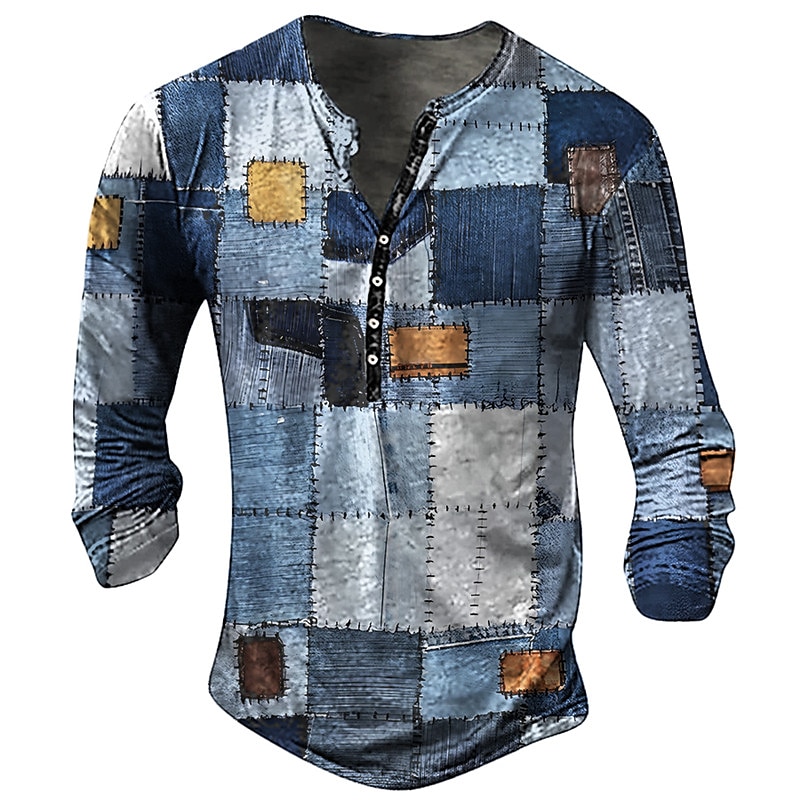Camiseta Vintage para hombre,  - Longline Tee Oversized reseña y precio