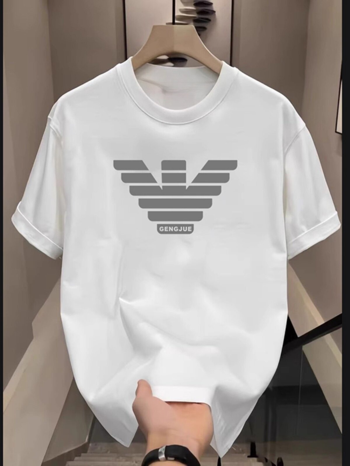Camiseta Casual con Logotipo C - Street Fashion Brand Logo reseña y precio
