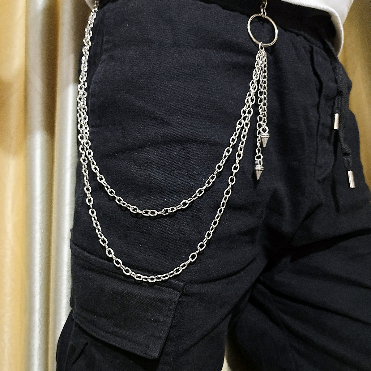 Llavero Punk Street, cadena de - Street Fashion Jeans Women reseña y precio
