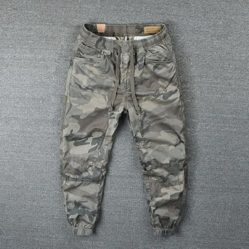 Pantalones masculinos camuflaj - Street Fashion Harajuku reseña y precio