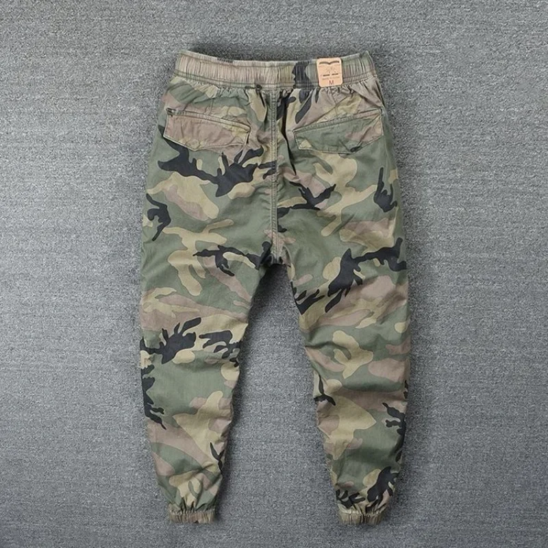Pantalones masculinos camuflaj - Street Fashion Harajuku reseña y precio