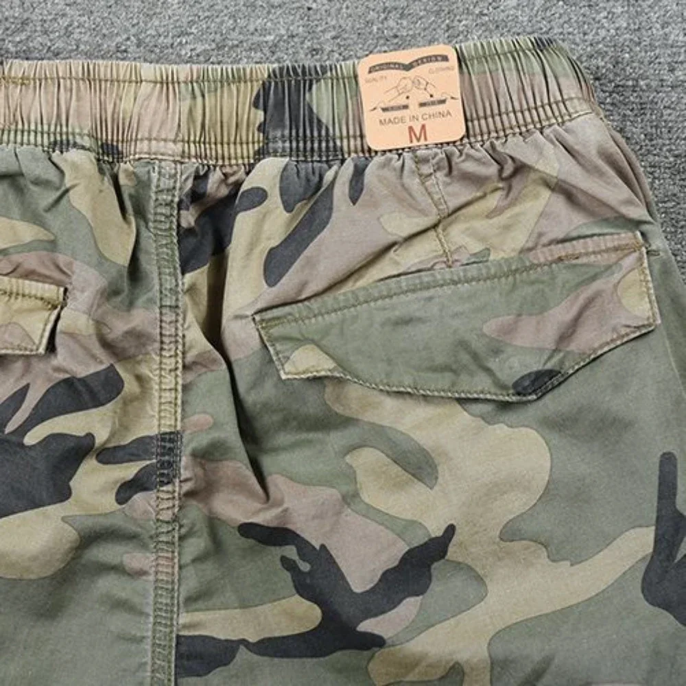 Pantalones masculinos camuflaj - Street Fashion Harajuku reseña y precio