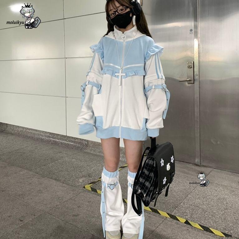 Sudadera con capucha de orejas - Street Fashion Harajuku reseña y precio