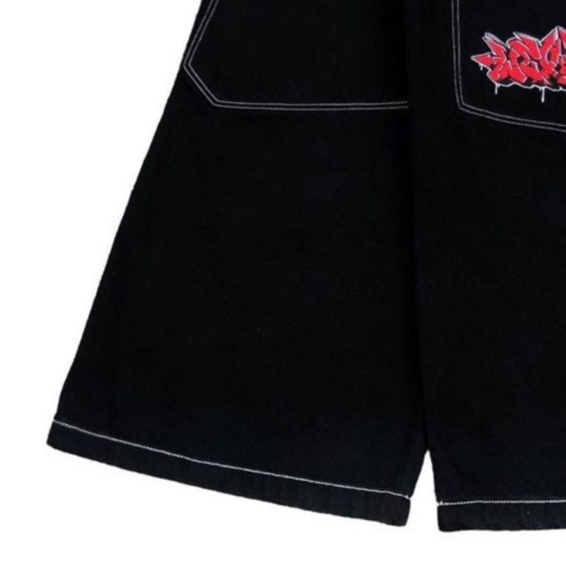 Pantalones Vaqueros Anchos de  - Street Fashion Harajuku reseña y precio