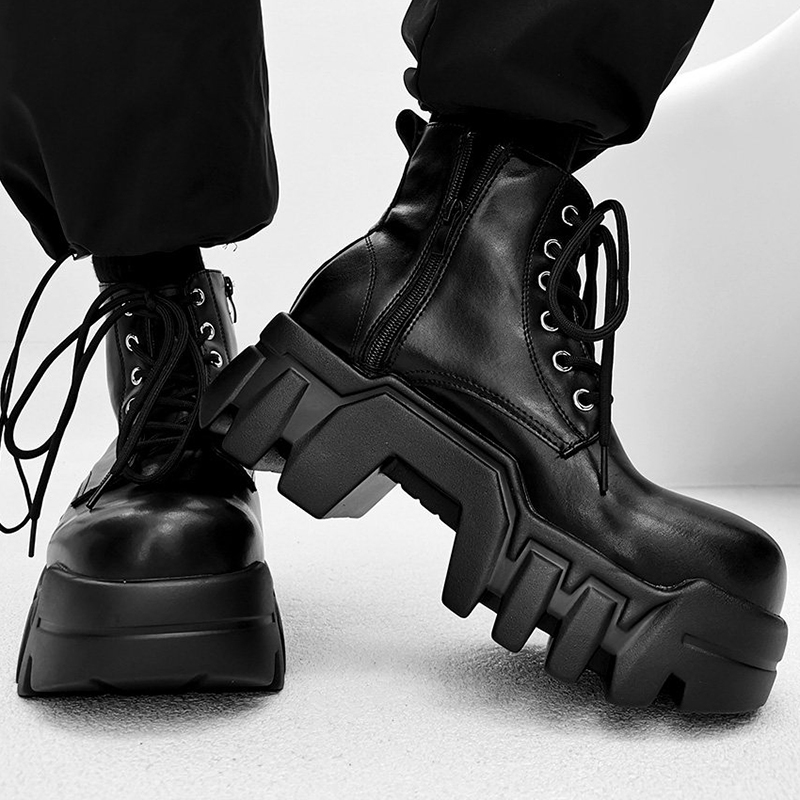 Botas de moda de lujo para hom - Street Fashion Designer reseña y precio