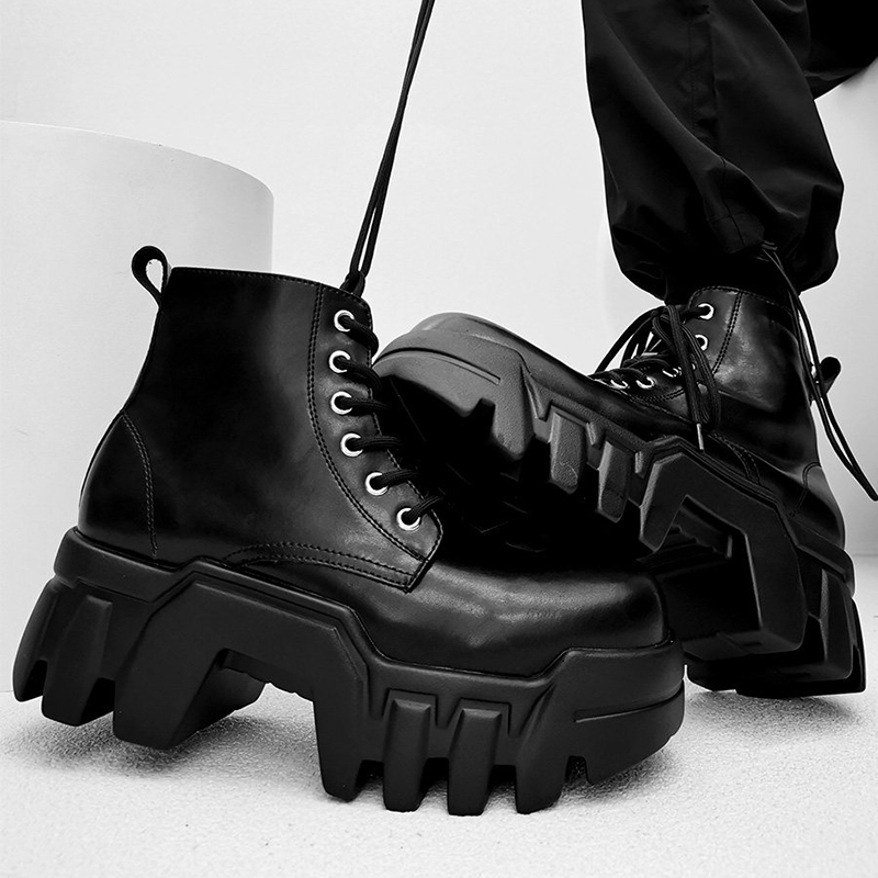 Botas de moda de lujo para hom - Street Fashion Designer reseña y precio