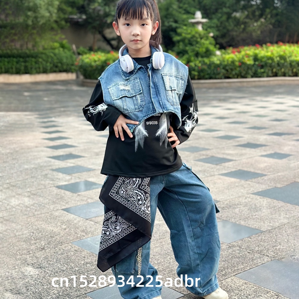 Ropa Hip Hop para Niños, Chale - Street Fashion Jeans Women reseña y precio