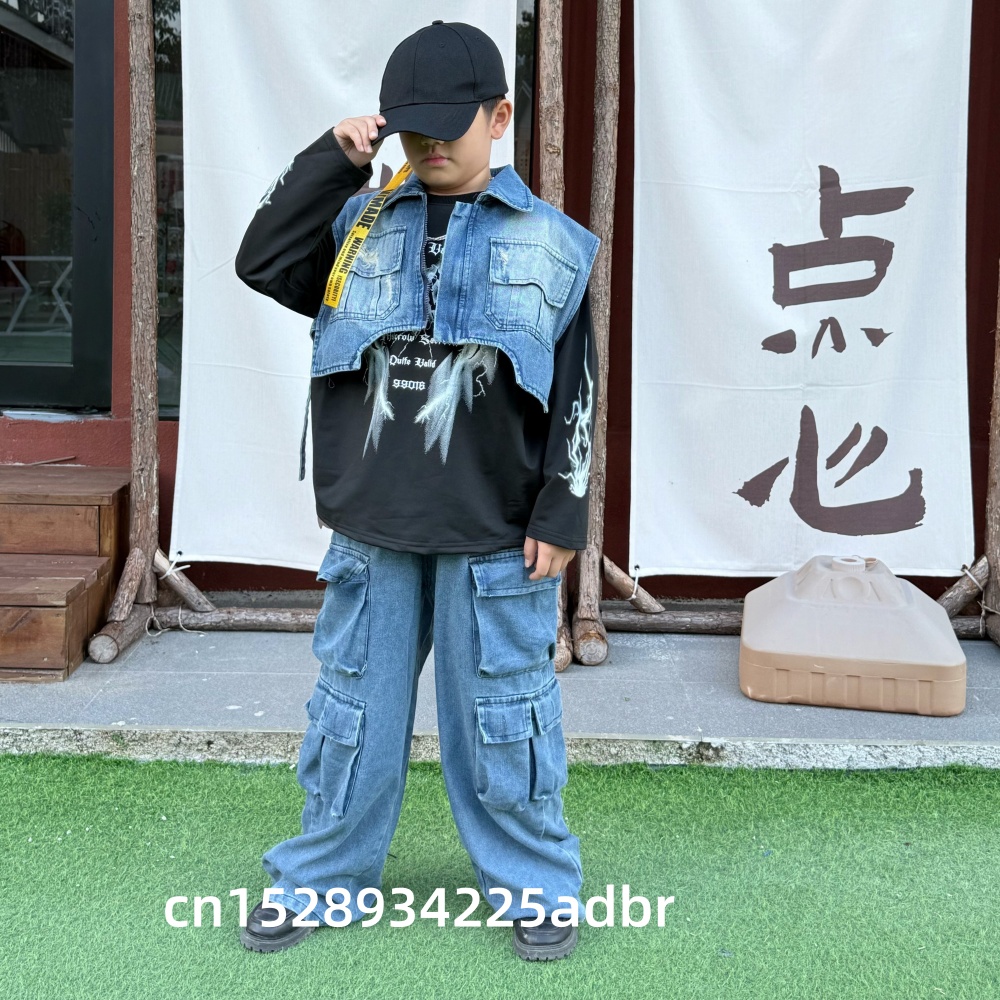 Ropa Hip Hop para Niños, Chale - Street Fashion Jeans Women reseña y precio