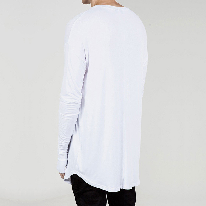 Camiseta de manga larga con or - Longline Tee Oversized reseña y precio