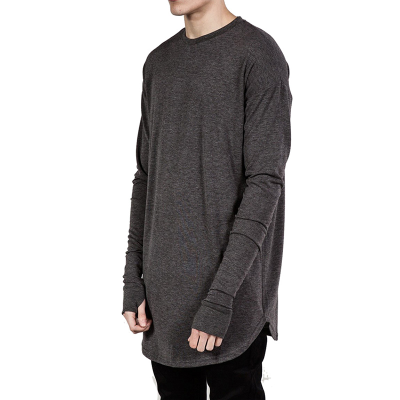 Camiseta de manga larga con or - Longline Tee Oversized reseña y precio